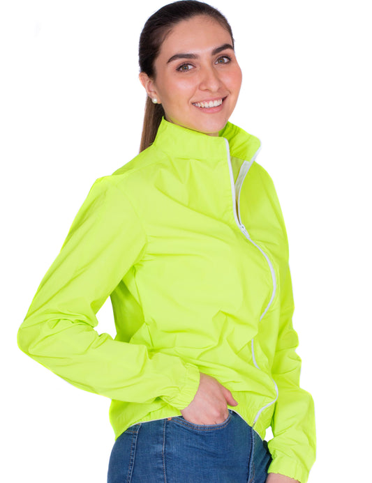 Reflective Womans Polyester Jacket