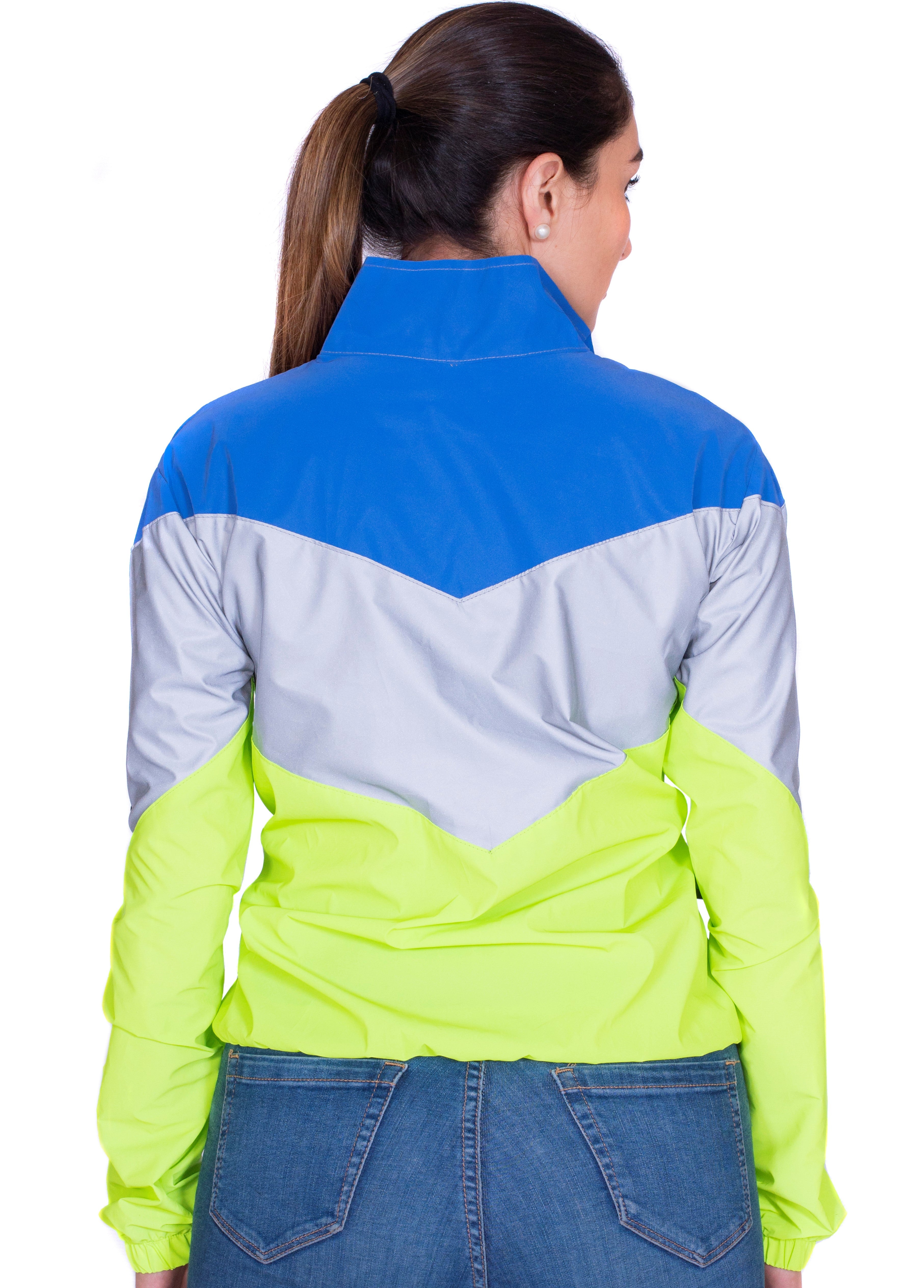 Reflective color clearance jacket