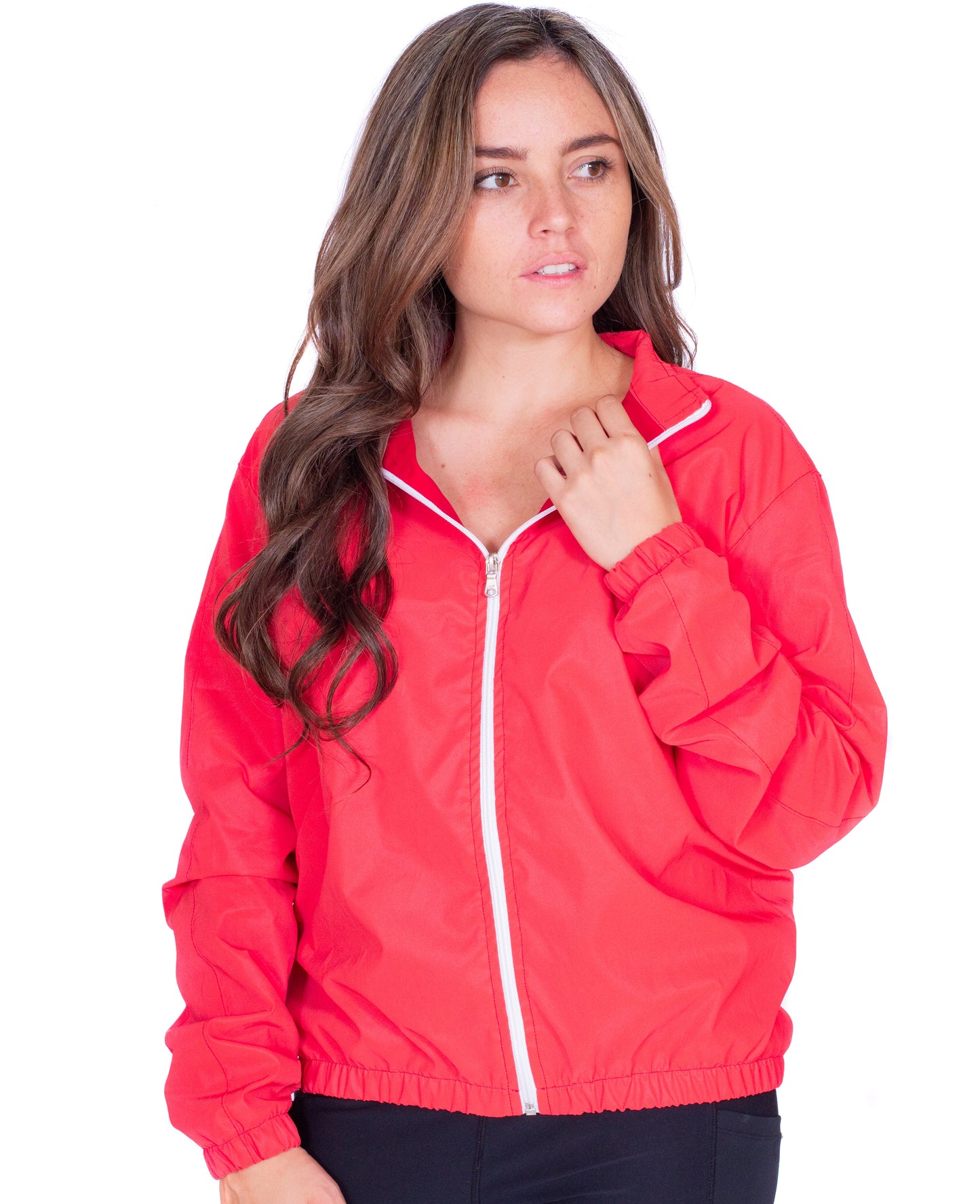 Reflective Women`s Polyester Jacket