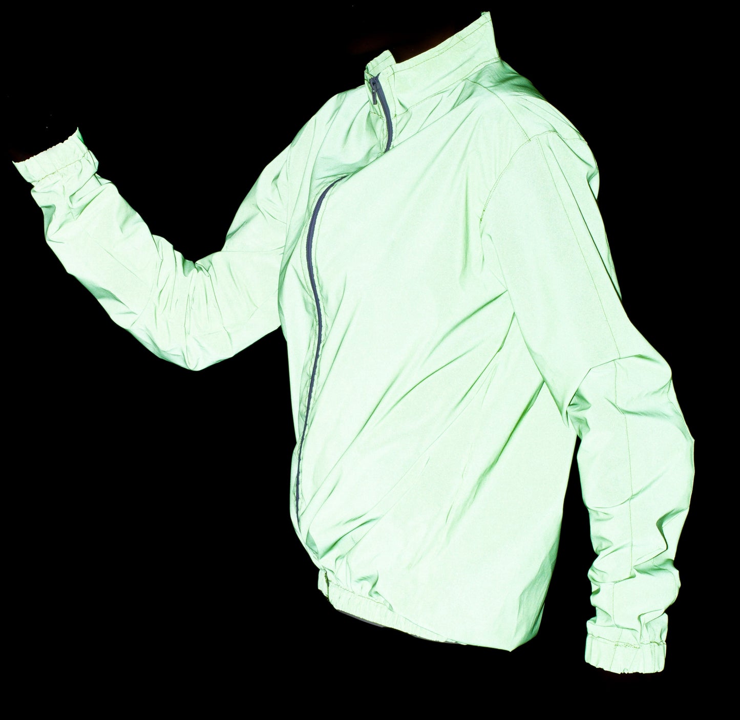 Reflective Womans Polyester Jacket