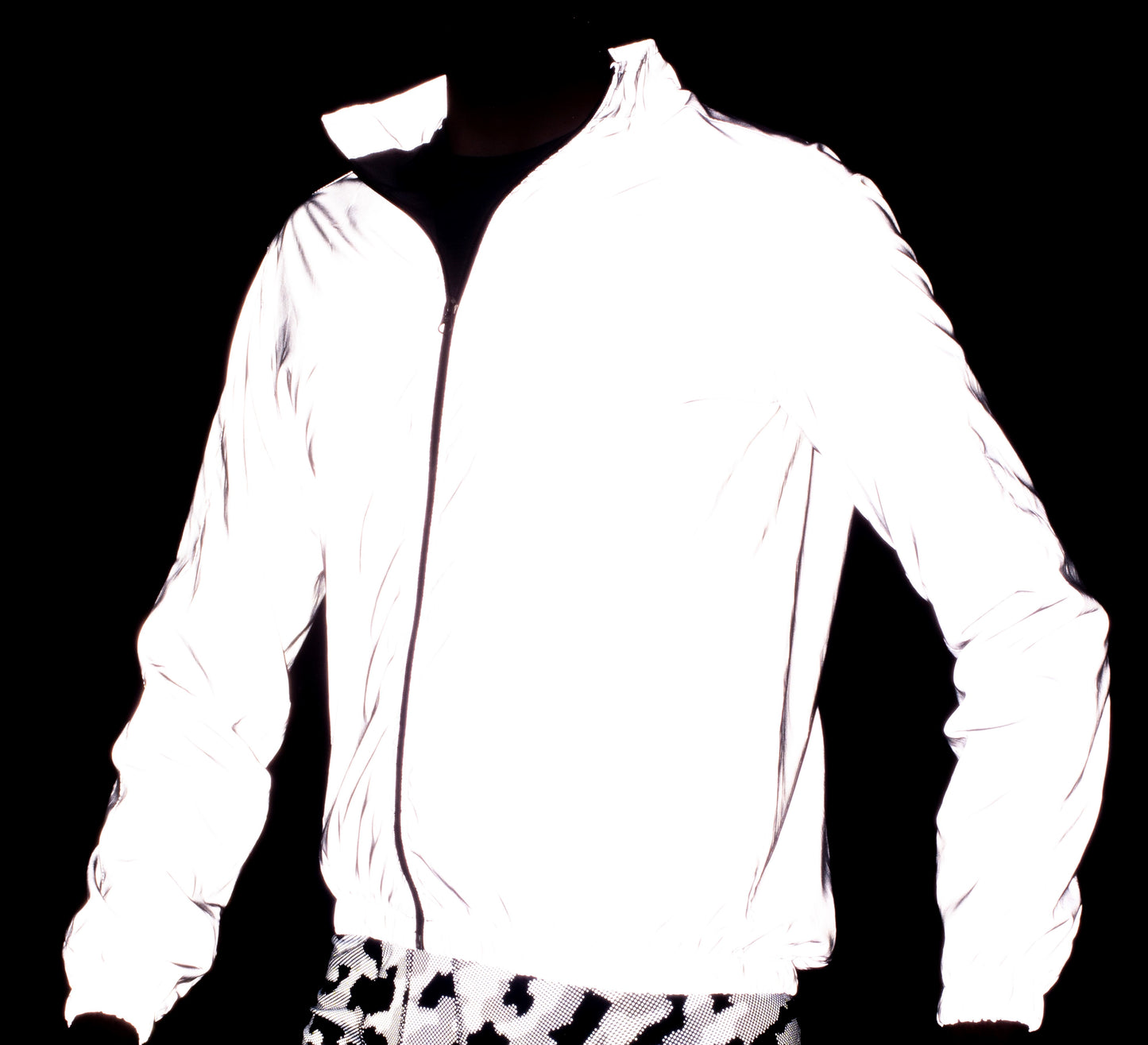 Reflective Unisex Grey Jacket