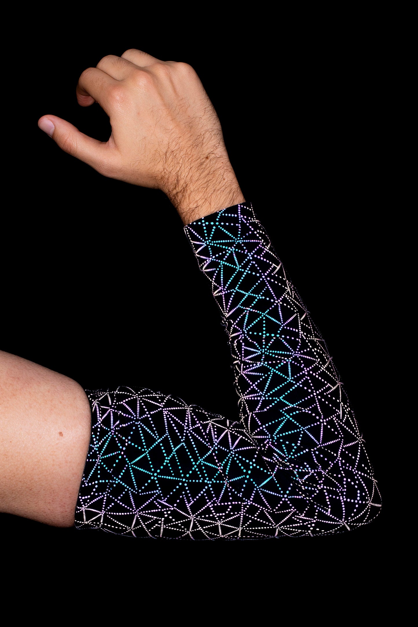 Reflective Rainbow sleeves